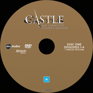 Castle - Season 4; disc 1