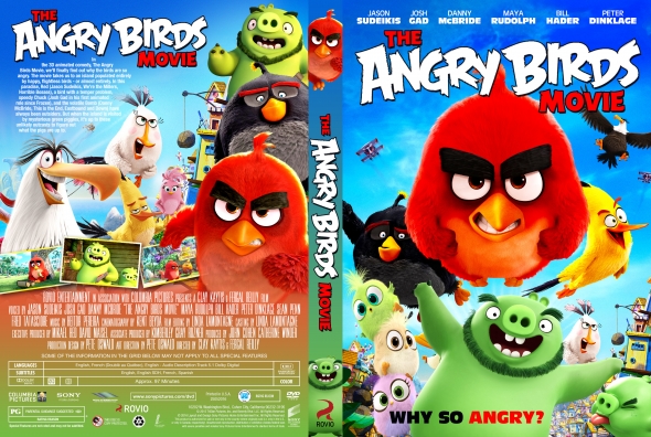 The Angry Birds Movie Dvd Cover