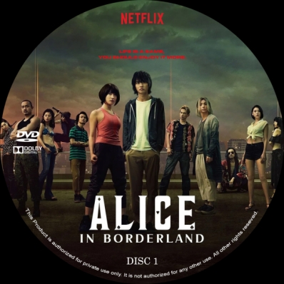 Alice in Borderland - Season 1; disc 1