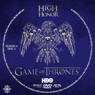 Game of Thrones - Season 4; disc 4