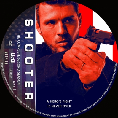 Shooter - Season 2; disc 1