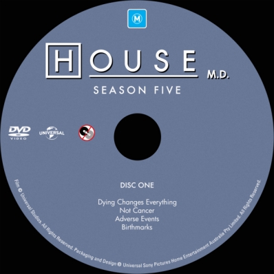 House M.D. - Season 5; disc 1