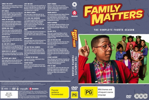 CoverCity - DVD Covers & Labels - Family Matters - Season 4
