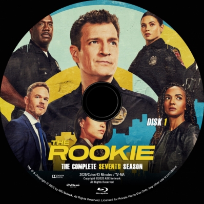 The Rookie - Season 7; disk 1