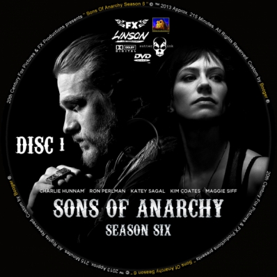 Sons Of Anarchy - Season 6; disc 1