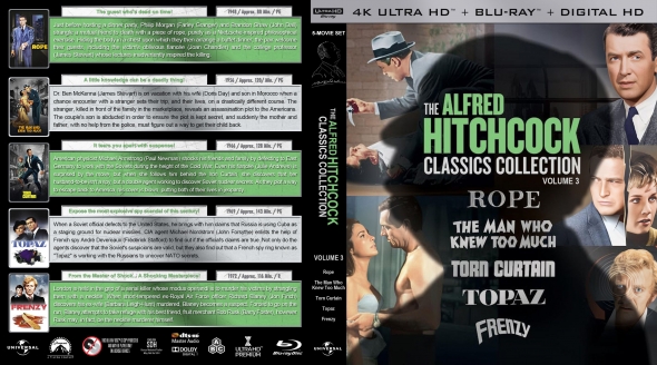The Alfred Hitchcock Classics Collection Vol. 3 (4K)