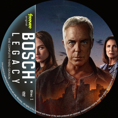 Bosch Legacy - Season 3; disc 1