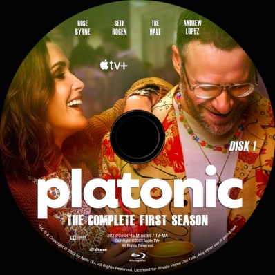 Platonic - Season 1; disk 1