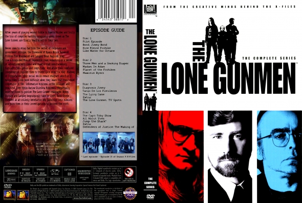 CoverCity DVD Covers Labels The Lone Gunmen The Complete Series