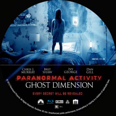 CoverCity - DVD Covers & Labels - Paranormal Activity: The Ghost Dimension