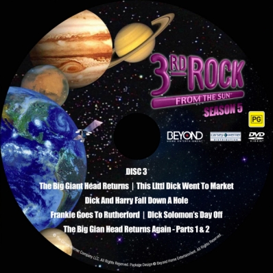 3rd Rock From The Sun - Season 5; disc 3