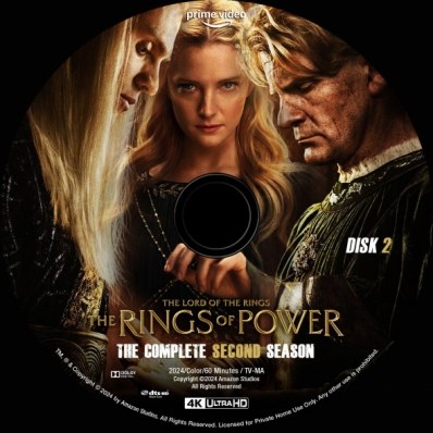 The Lord of the Rings: The Rings of Power (4K) - Season 2; disk 2