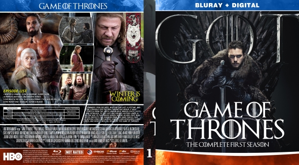 game of thrones complete season 1 dvd cover