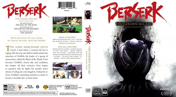 Berserk 4 R2 DE DVD Cover 