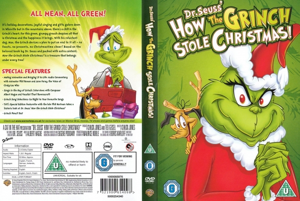 Dr. Seus How The Grinch Stole Christmas