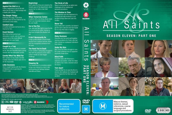 All Saints - Season 11; Part 1