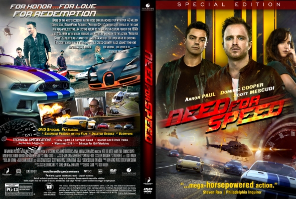  Need for Speed [DVD] [2014] : Movies & TV