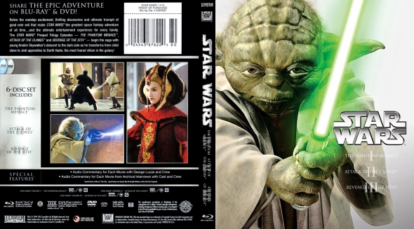 Star Wars Trilogy Episodes I-III (Blu-ray + DVD)