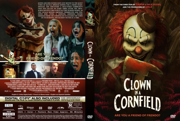 Clown in a Cornfield