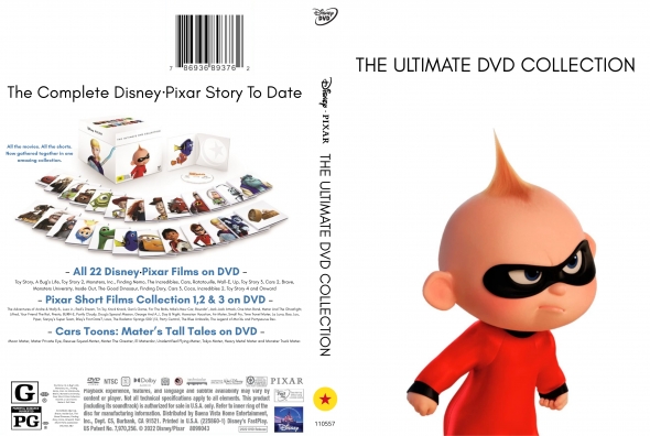 The pixar The Ultimate Collection