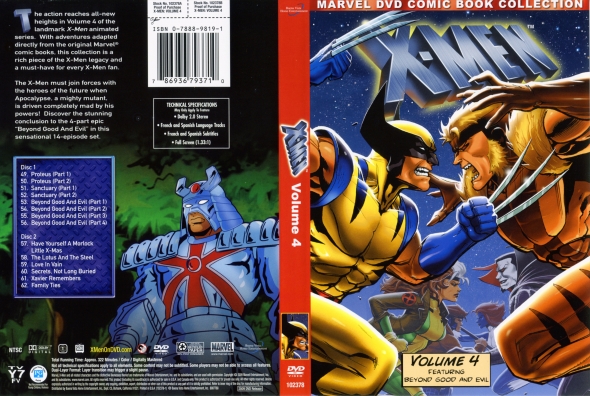 CoverCity - DVD Covers & Labels - X-Men Animated Series Vol 4