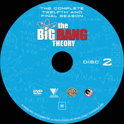 CoverCity - DVD Covers & Labels - The Big Bang Theory - Season 12; disc 2