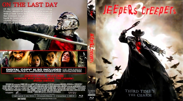 Jeepers Creepers 3 BluRay Custom BluRay DVD Cover