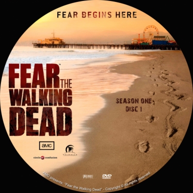 Fear the Walking Dead - Season 1; disc 1
