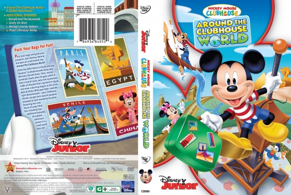 Mickey Mouse Clubhouse Around The World Dvd
