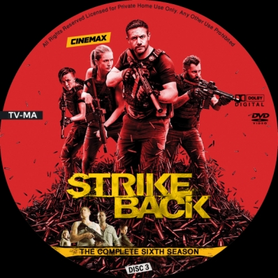 Strike Back - Season 6; disc 3