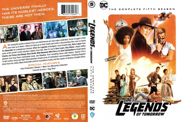 CoverCity - DVD Covers & Labels - DC's Legends of Tomorrow - Season 5
