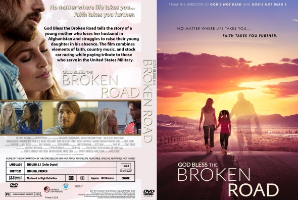 Covercity - Dvd Covers Labels - God Bless The Broken Road