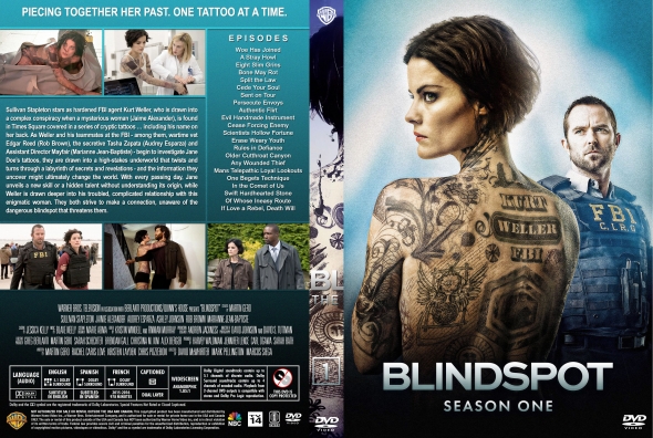 Blindspot - Season 1 (spanning spine)