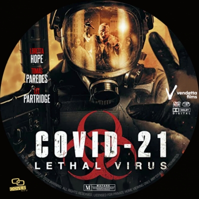 Covercity Dvd Covers Labels Covid 21 Lethal Virus