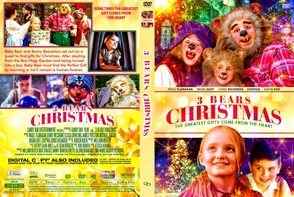 CoverCity - DVD Covers & Labels - 3 Bears Christmas