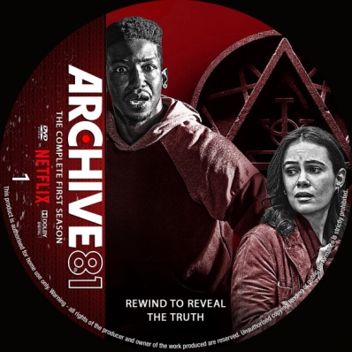 Archive 81 - Season 1; disc 1