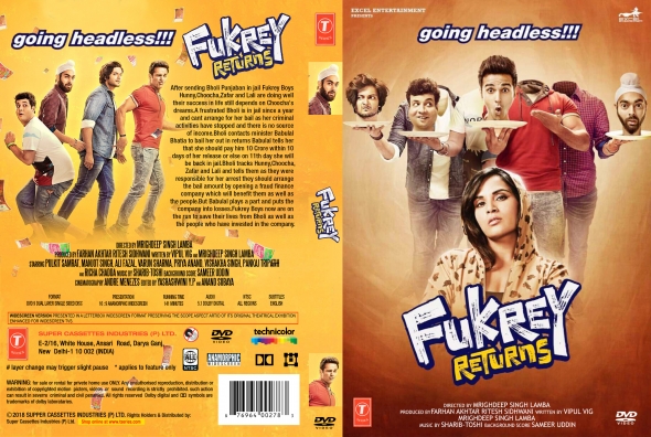 Covercity Dvd Covers Labels Fukrey Returns