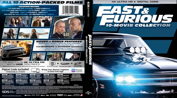 CoverCity - DVD Covers & Labels - Fast & Furious 10-Movie Collection