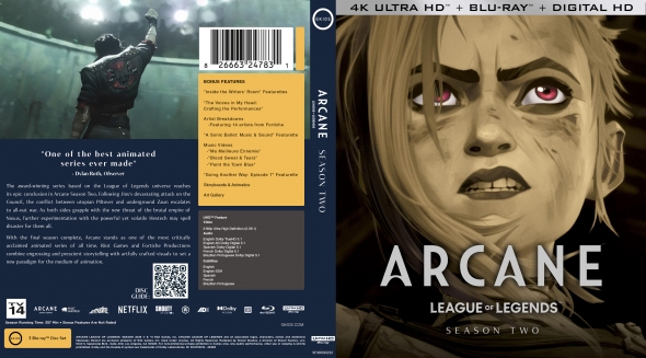 CoverCity - DVD Covers & Labels - Arcane - Season 2