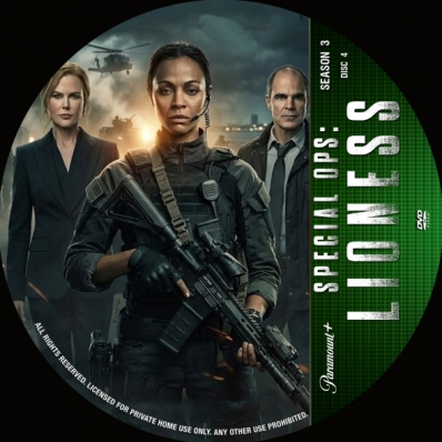 Special Ops Lioness - Season 3; disc 4