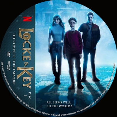 Locke & Key - Season 3; disc 1