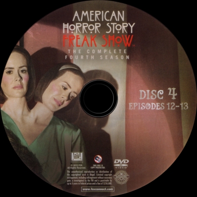 American Horror Story: Freak Show - Season 4; disc 4