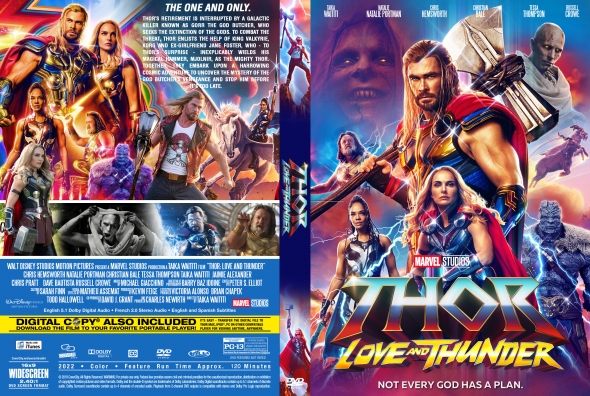 thor 2022 dvd cover