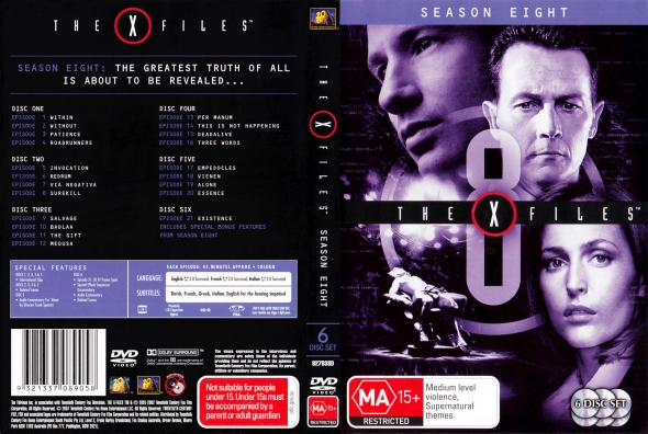 CoverCity - DVD Covers & Labels - The X-Files - Season 8