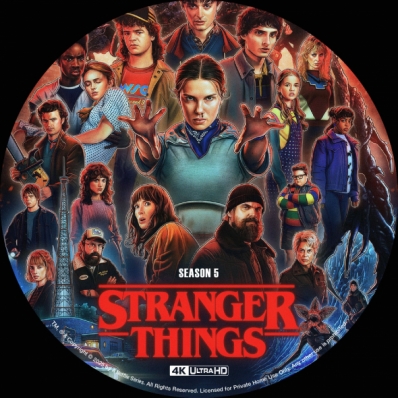 Covercity Dvd Covers Labels Stranger Things 4k Season 5
