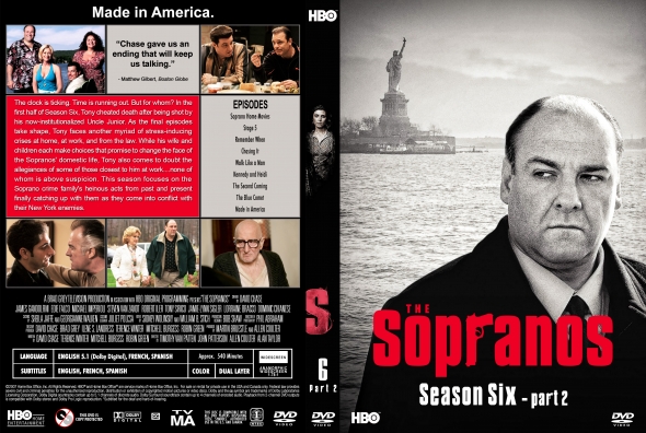 The Sopranos - Season 6, Part 2 (spanning spine)