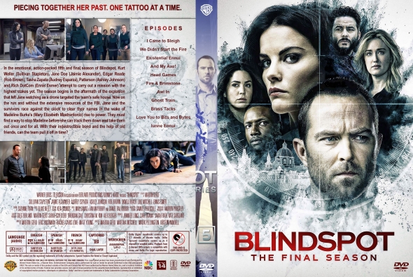 Blindspot - Season 5 (spanning spine)