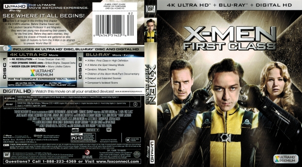 Covercity Dvd Covers Labels X Men First Class 4k