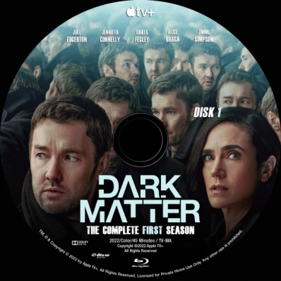 Dark Matter - Season 1; disk 1