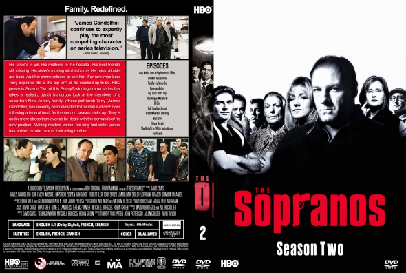 The Sopranos - Season 2 (spanning spine)